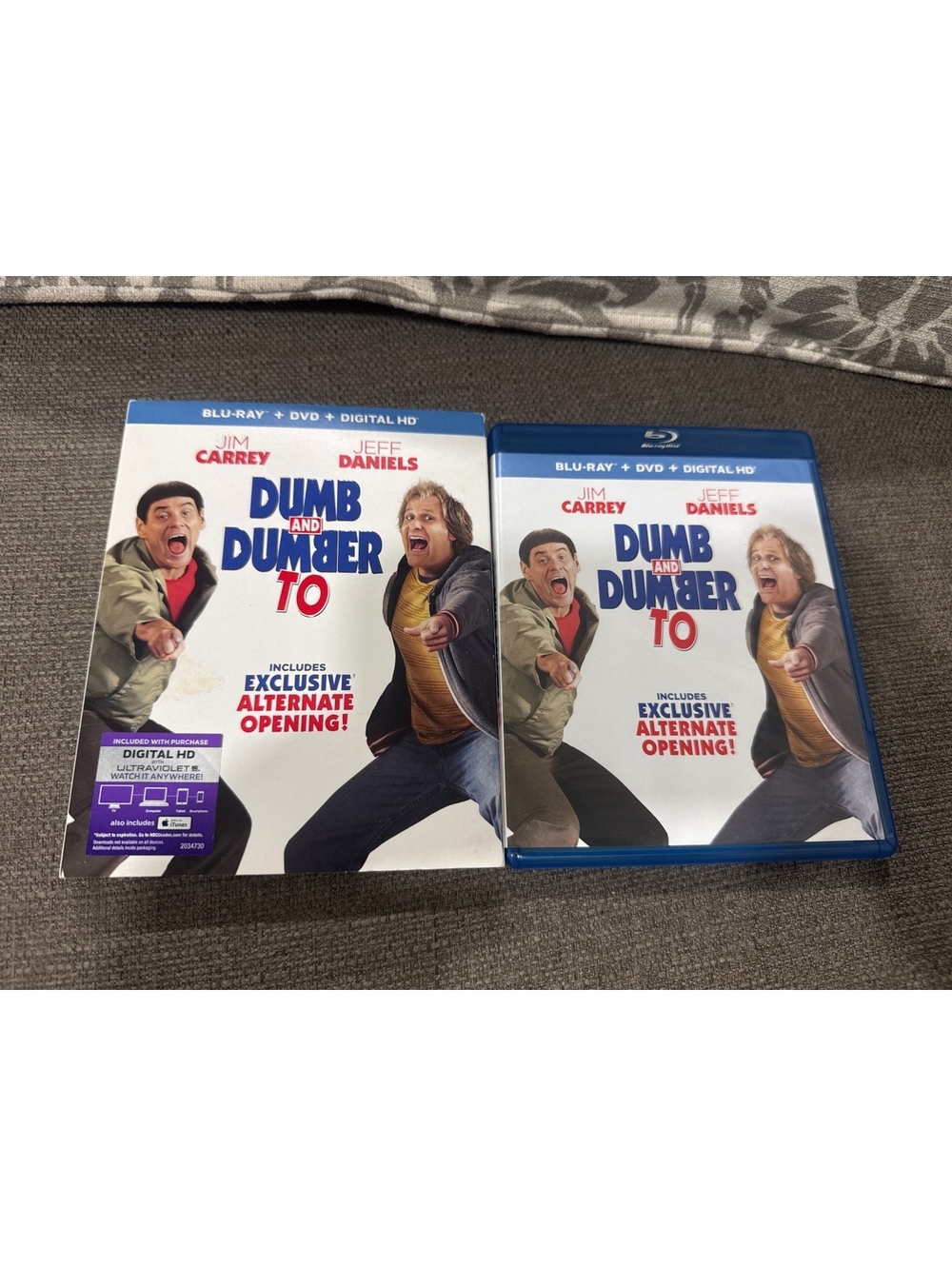 Dumb and Dumber To (Blu-ray/DVD, 2015, 2-Disc Set
